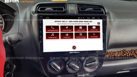 Màn hình DVD Android xe Mitsubishi Mirage 2013 - 2020 | Gotech GT6 New
